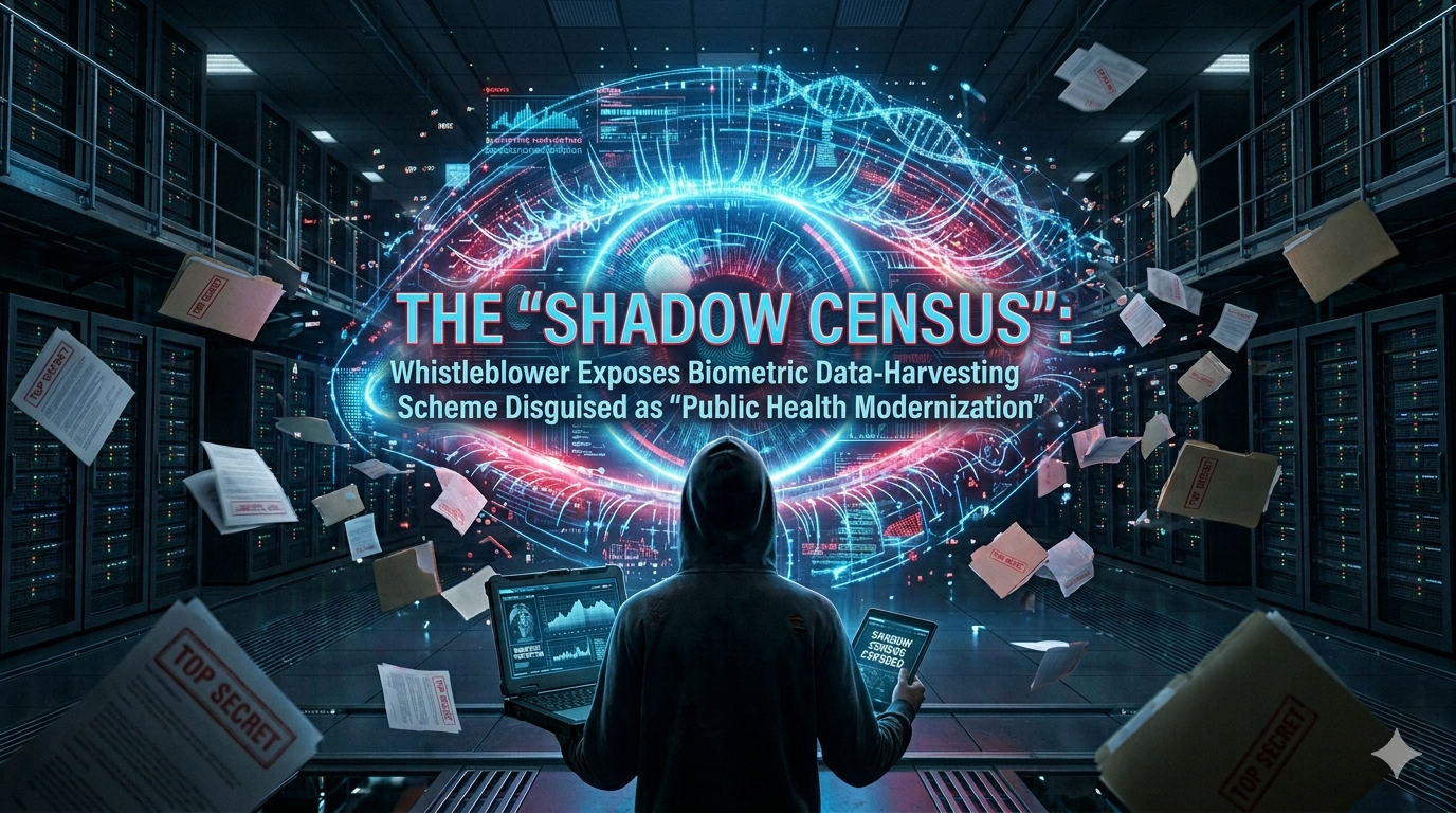 THE ‘SHADOW CENSUS’: Whistleblower Exposes Biometric Data-Harvesting Scheme Disguised as ‘Public Health Modernization’